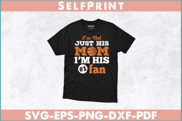 Basketball Fan Mom Quote for Mothers Day