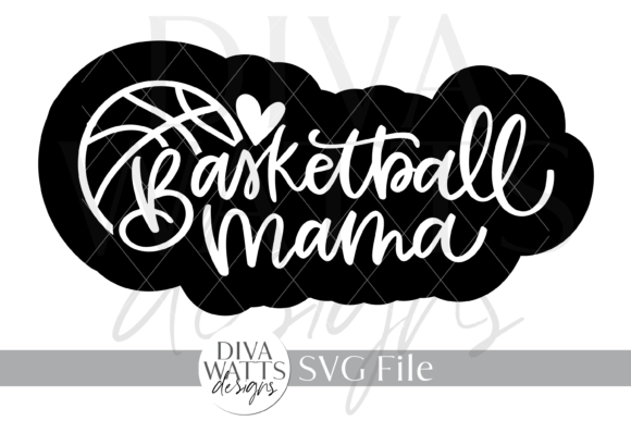 Basketball Mama Word Art SVG: A Sporty Embroidery Delight
