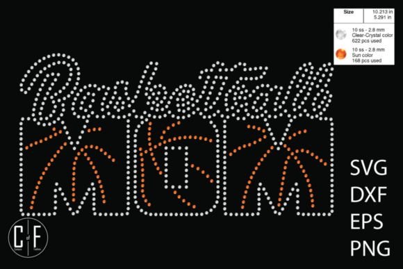 Basketball Mom Rhinestone Template Review