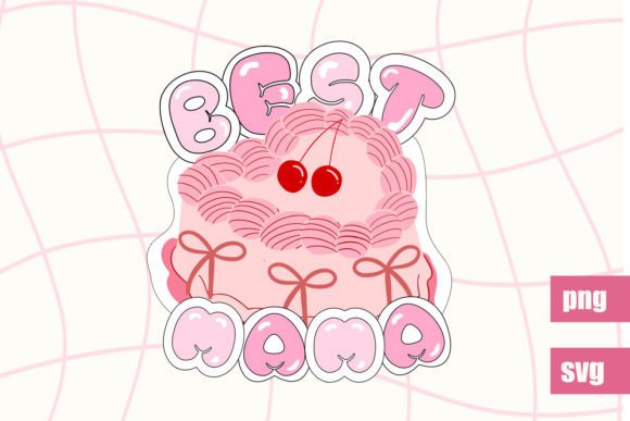 GROOVY Retro Mom SVG for Mother's Day
