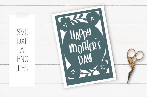 Happy Mother's Day SVG: A Floral Embroidery Delight