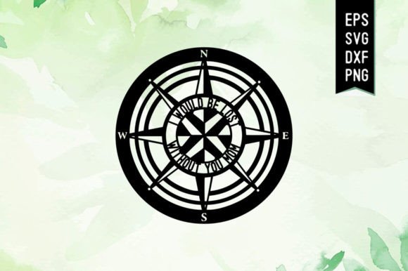 Lost Without Mom Compass Wall Art Review