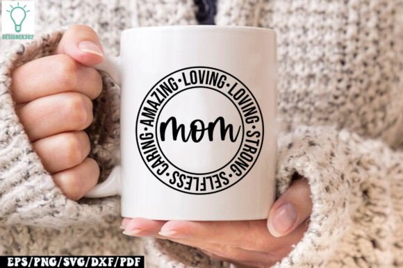 Mom Amazing Loving Strong Selfles: A Designer's Review