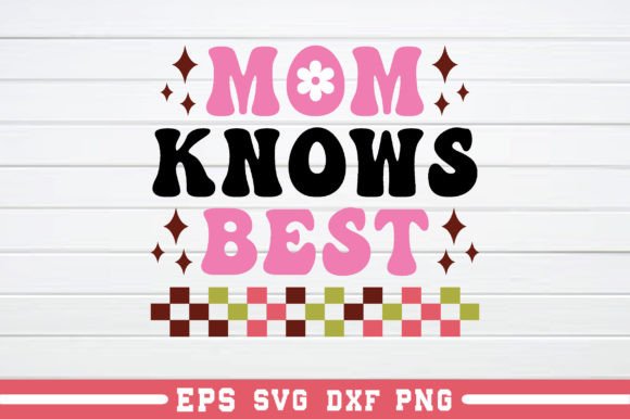 Mom Knows Best RETRO: A Versatile Embroidery Design