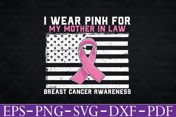 Pink Mom Mother in Law Breast Cancer