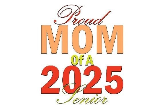 Proud Mom of a 2025 Senior: A Versatile Embroidery Design