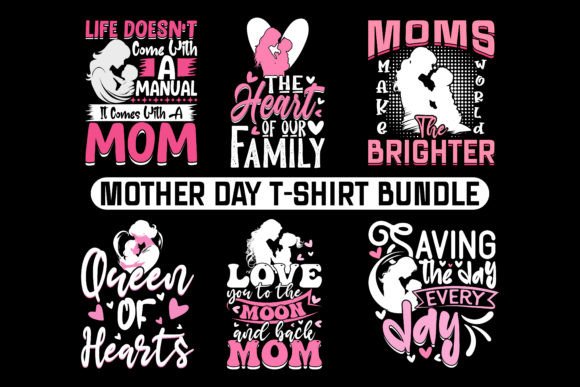 Review: Mom, Daughter, Son Lover T-Shirt Design