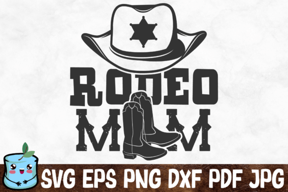 Rodeo Mom: A Versatile Embroidery Design