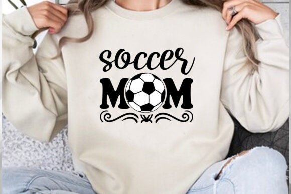 Soccer Mom Sweatshirt: A Versatile Design for Embroiderers