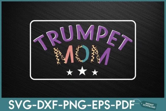 Trumpet Mom - A Whimsical Addition to Your Embroidery